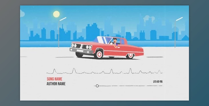 Download Car Music Visualizer (Videohive 31925850) - AE Project