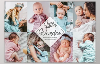 Download 10 Mobile Lightroom Preset <span class='badge badge-warning'>Little</span> Wonder By 3Motional (Desk, Mob)
