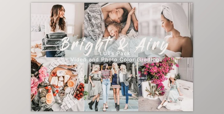 Download Bright & Airy LUTs for Video and Photo by allanthedp (cube)
