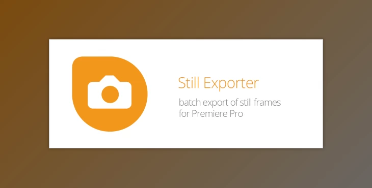 Download Aescripts – Still Exporter for Adobe Premiere Pro