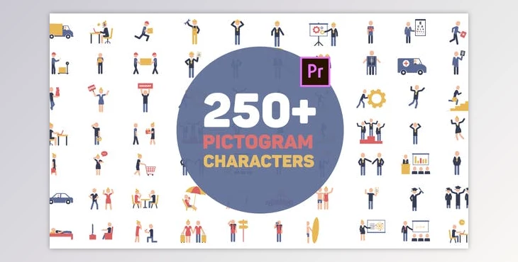 Download Pictogram Characters (Videohive 30710206)