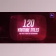 Download Youtube Titles (Videohive 23400979) - AE Project