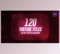 Download Youtube Titles (Videohive 23400979) - AE Project