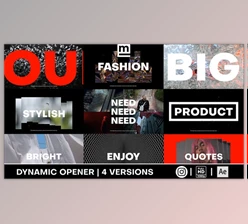 Download Dynamic Typography Opener (Videohive 31479910) - AE Project