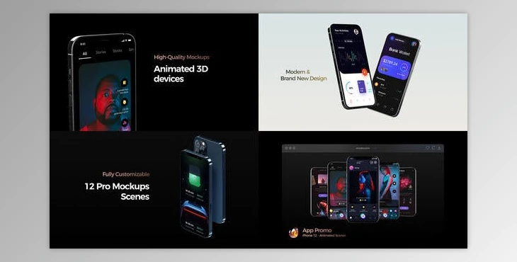 Download Phone 12 App Promo (Videohive 31507049) - AE Project