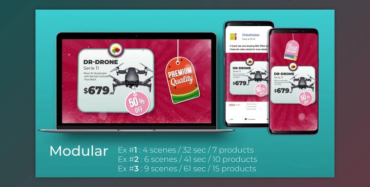Download Pop Up Promo Product (Videohive 24036837) - AE Project
