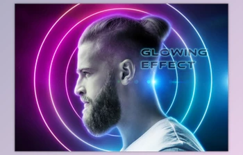 Download Glowing Portrait Photo <span class='badge badge-warning'>Effect</span> Mockup By SdecoretMockup (<span class='badge badge-warning'>PSDT</span>)