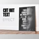 Download Cut Out Photo Text Effect Mockup By Patrick (PSDT)