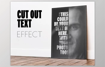 Download Cut Out Photo Text <span class='badge badge-warning'>Effect</span> Mockup By Patrick (<span class='badge badge-warning'>PSDT</span>)