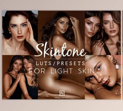 Download Skin Tone LUTs For Light Skin (Photoshop) by Prince Meyson