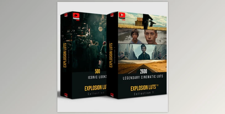 Download Paramount Motion – EXPLOSION™ Cinematic LUTs Collection 1&2
