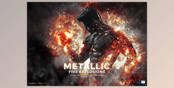 Download Metallic – Fire Explosion PS Action By artmartz