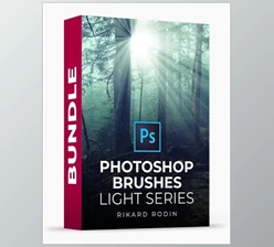 Download Rikard Rodin Light Rays and Photoshop Brushes