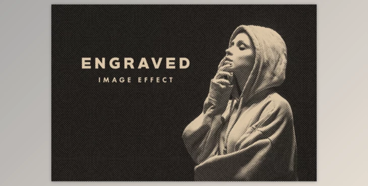 Download Vintage Engraved Photo Effect Mockup By Pixelbuddha (PSDT)