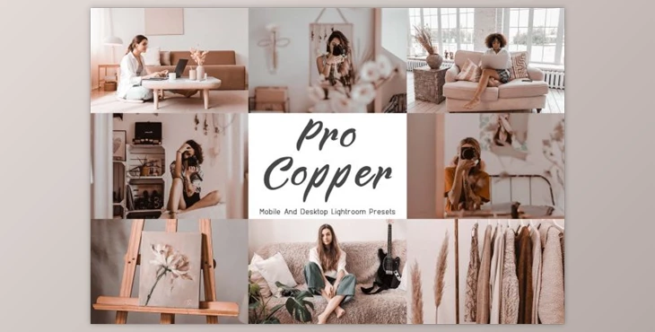 Download 10 Lightroom Presets Neo Copper By EpicoMedia (Desk, Mob)