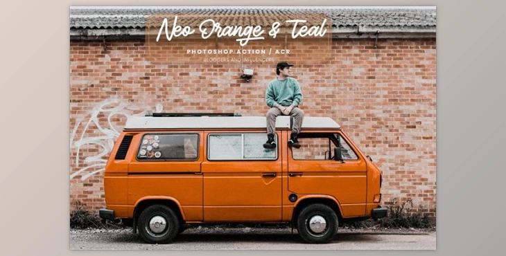 Download 15 Photoshop Actions ACR Orange Teal By EpicoMedia