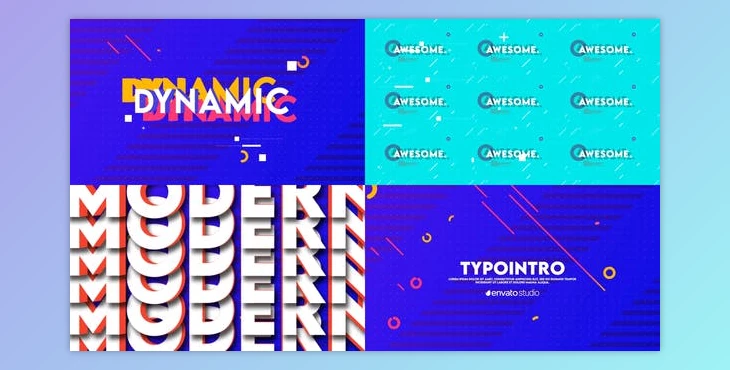 Download Typo Intro (Videohive 31996251) - AE Project