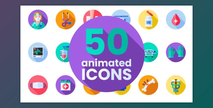 Download Medical Icons Pack (Videohive 28514377) - AE Project