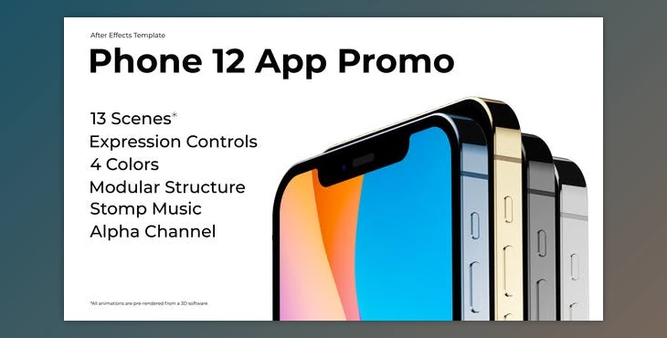Download App Promo - Phone 12 Pro (Videohive 31813688) - AE Project