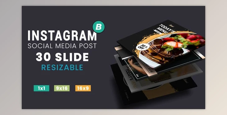 Download Instagram Post Fashion & Food (Videohive 32182221) - AE Project