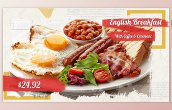 Download Restaurant <span class='badge badge-warning'>Food</span> Slideshow (Videohive 32194067) - AE Project