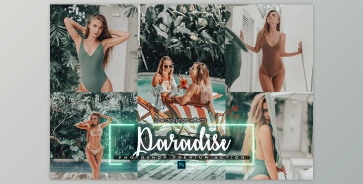 Download Paradise Photoshop Action by SupremeTones (ATN)