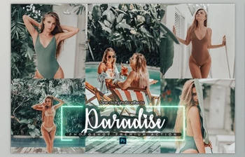 Download Paradise <span class='badge badge-warning'>Photoshop</span> Action by SupremeTones (ATN)