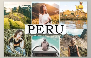 Download <span class='badge badge-warning'>Peru</span> Mobile & Desktop Lightroom Presets by creativetacos