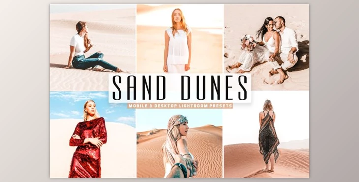 Download Sand Dunes Mobile & Desktop Lightroom Presets by creativetacos