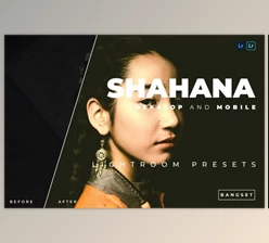 Download Shahana Desktop and Mobile Lightroom Preset by Bangset
