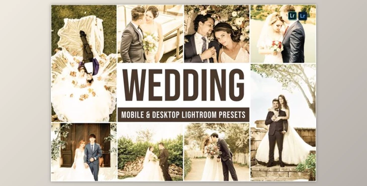 Download Wedding Mobile and Desktop Lightroom Presets by Laksmitagraphics