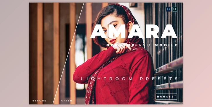 Download Amara Desktop and Mobile Lightroom Preset by Bangset