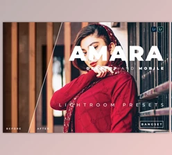 Download Amara Desktop and Mobile Lightroom Preset by Bangset