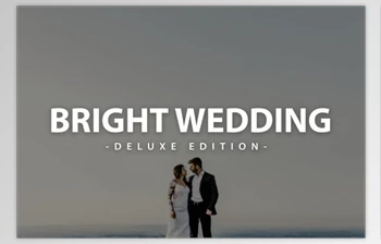 Download Bright Wedding - Deluxe <span class='badge badge-warning'>Edition</span> for Mobile and Desktop by LightPreset