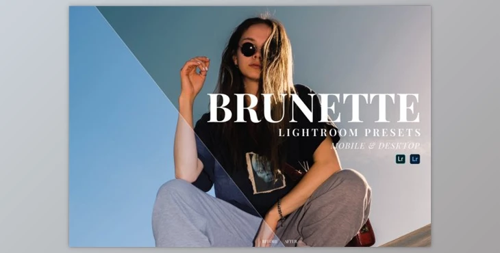Download Brunette Mobile and Desktop Lightroom Presets by Laksmitagraphics