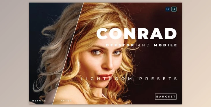 Download Conrad Desktop and Mobile Lightroom Preset by Bangset