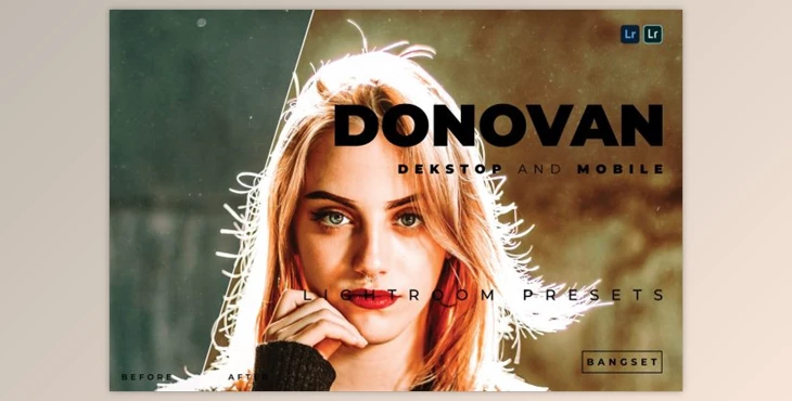 Download Donovan Desktop and Mobile Lightroom Preset by Bangset