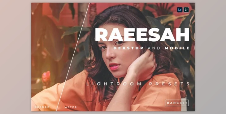 Download Raeesah Desktop and Mobile Lightroom Preset by Bangset