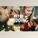 Download Retro Wedding Lightroom Presets by Presetrain