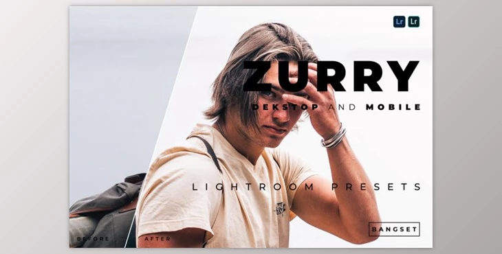 Download Zurry Desktop and Mobile Lightroom Preset by Bangset