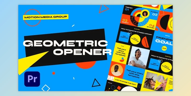 Download Geometric Opener 3 in 1 (Videohive 32219696) - PR Project