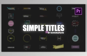 Download Simple Titles For Premiere (<span class='badge badge-warning'>Videohive</span> 32202271) - PR <span class='badge badge-warning'>Project</span>