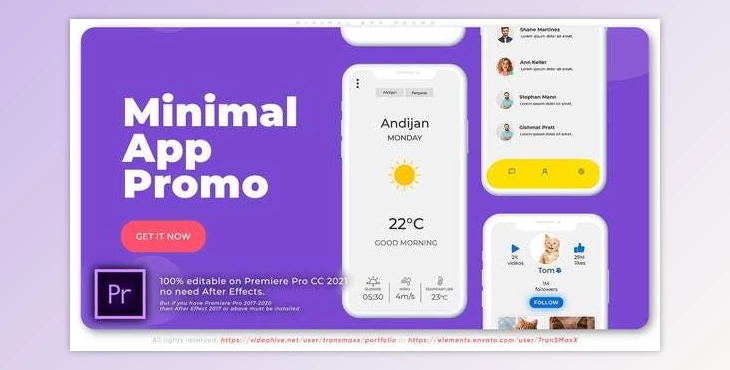 Download Minimal App Promo (Videohive 32111755) - PR Project