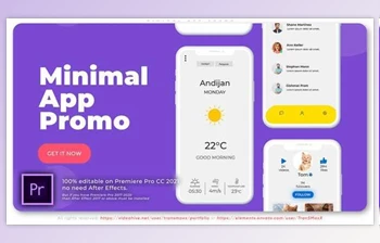 Download Minimal App Promo (<span class='badge badge-warning'>Videohive</span> 32111755) - PR <span class='badge badge-warning'>Project</span>