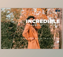Download Incredible Desktop and Mobile Lightroom Preset by Bangset