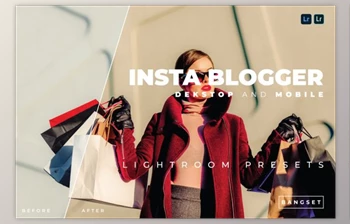 Download Insta Blogger Desktop and Mobile Lightroom <span class='badge badge-warning'>Preset</span> by Bangset