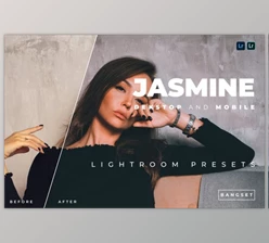 Download Jasmine Desktop and Mobile Lightroom Preset by Bangset