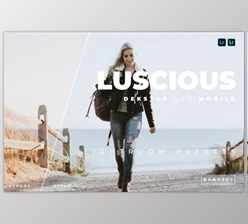 Download Luscious Desktop and Mobile Lightroom Preset by Bangset