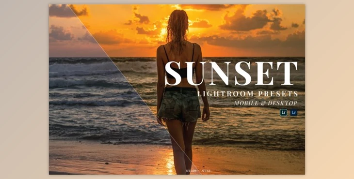 Download Sunset Mobile and Desktop Lightroom Presets by Laksmitagraphics