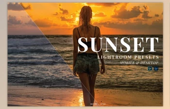 Download <span class='badge badge-warning'>Sunset</span> Mobile and Desktop Lightroom Presets by Laksmitagraphics